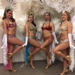 Vancouver Showgirls posing at the city's best casino